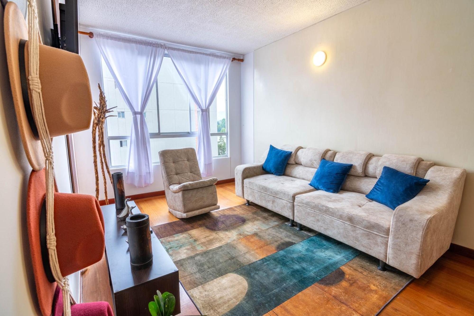 City Escape, Brand New Flat With Wooden Accent In Upper Class Neighborhood In Bogota Luaran gambar